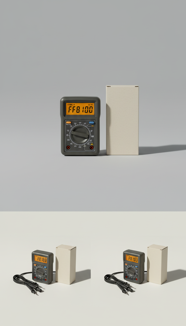 Digital Voltage Tester with Backlit Display